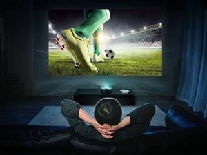 Projecteur laser <span class=keywords><strong>UST</strong></span> ALPD 1080p MEMC à ultra courte focale 1600 lumens pour cinéma maison portable - Product Image 6