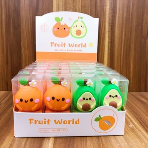Couteau à <span class=keywords><strong>crayon</strong></span> en silicone pour animaux de compagnie, mignon et amusant, fournitures scolaires et de bureau, couteau à <span class=keywords><strong>crayon</strong></span>/couteau à <span class=keywords><strong>crayon</strong></span>, lot de 24 - Product Image 2