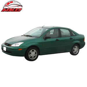 Tapis de sol pour Ford Focus 00-07, tapis avant et arrière beige 4 pièces - Velours - Product Image 2