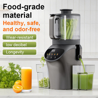 156mm brede invoeropening slowjuicer voor heel fruit, koudpersmachine, slowjuicer extractor, makkelijk schoon te maken, slowjuicer voor thuisgebruik
