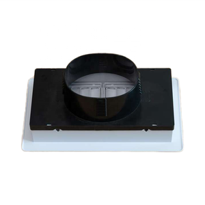 แผ่นกระจายอากาศเข้าประตูห้องน้ำแบบเส้นตรง4ทาง mdo ทรงสี่เหลี่ยมที่ทันสมัยตะแกรงพลาสติก ABS สำหรับใช้งานกลางแจ้ง - Product Image 6