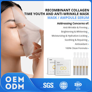 Mascarilla de Colágeno a Precio de Fábrica, Antienvejecimiento, Antiarrugas, Reafirmante, Reduce las Líneas Finas, Mascarilla Facial Calmante de Colágeno - Product Image 2