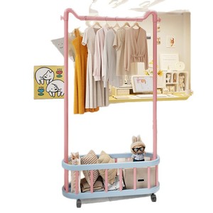Clothing Organizer Coat Rack Standing Type Portable Minimalist Rectangle PP Plastic For Home Bedroom Storage - Product Image 5
