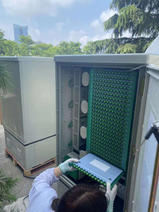 Outdoor Fiber Cabinet for FTTH 96/144/288/576 Cores Patch 4G/3G/<b>IP</b> Network Compatible 1 Year - Product Image 4