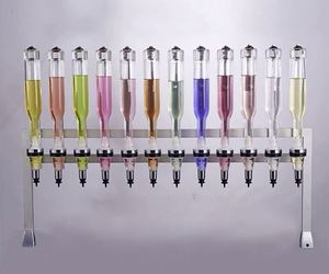 Nuevo Dispensador de Perfume Plateado de 6 Cabezas, 375ml, 500ml, 750ml, con Estantes Giratorios |   Suministro al por Mayor para Tiendas de Perfumes - Product Image 3