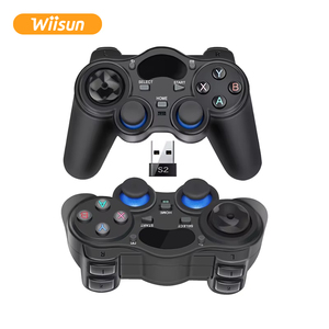 HD-1038D Kép Không Dây Trò Chơi Điều Khiển Với Động Cơ Rung 2.4G Không Dây Kép Cần Điều Khiển Gamepad Cho <span class=keywords><strong>PC</strong></span>/Trò Chơi Thanh - Product Image 4