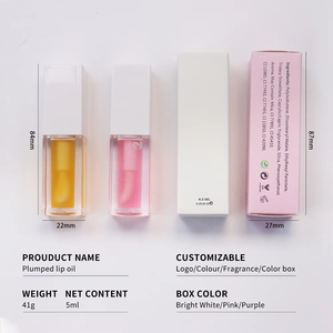 Brillo Labial Vegano MLM, Hidratante, con Cambio de Color, Efecto Voluminizador, Brillo Frutal, Aceite Hidratante, Bálsamo Labial Orgánico con Acabado Suave y Brillante - Product Image 5