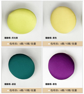 Nút vải satin thanh lịch với nút ủng hộ phong cách đơn giản cho bán buôn Acetate satin phẳng bao phủ nút vải - Product Image 5