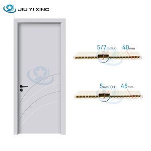 Pannelli per <span class=keywords><strong>Porte</strong></span> Interne Moderne Economiche Jiuyixing, Spessore 35/40/45mm, Materiale Grezzo WPC - Product Image 2