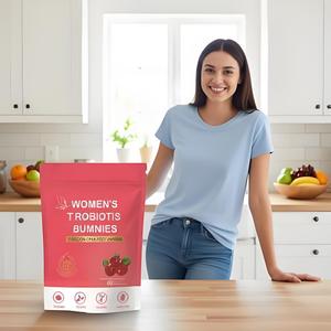 Gummies Probiotiques pour Femmes avec Vitamines, 5 Milliards d'UFC et Canneberge pour la Santé des Voies Urinaires et Intestinales - Product Image 6