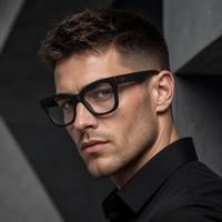 Lunettes rondes Mazzucchelli, lunettes fabriquées à la main au Japon, monture en acétate italien, fabriquées en Chine