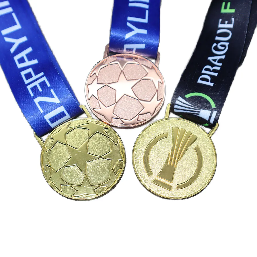 Дешевые Металлические Пустые ленты Вешалка Золото Серебро Бронза спортивные медали на заказ медаль