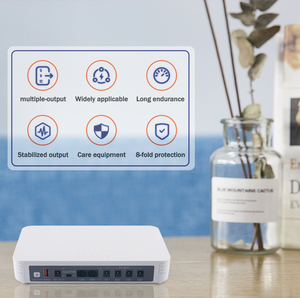 Mini Three Phase DC 20000mAh <strong>UPS</strong> Uninterruptible Power Supply 9V <strong>12V</strong> 24V LiFePO4 <strong>Battery</strong> for Wifi Router CCTV Camera - Product Image 5