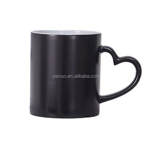 Tasses en céramique vierges de 11 oz imprimées par sublimation en gros, personnalisables avec logo et photo, tasses magiques à sublimation changeant de couleur - Product Image 1