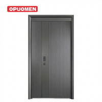 Pintu Masuk Pivot Aluminium Mewah Modern dengan Ketahanan Api 3 Jam untuk Penggunaan Interior/Eksterior di Villa, Apartemen, Aula, Kamar Tidur, Rumah Sakit.