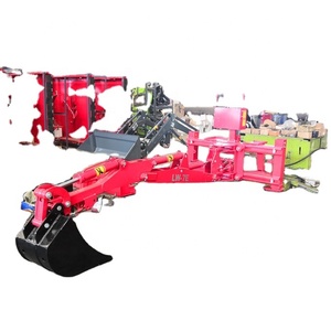 Prix d'usine! Tractopelle pliable à 3 points, chariot élévateur amovible - Product Image 1