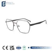 Lunettes de vue 2026 style professionnel monture complète avec fil de maintien léger pour femmes et hommes, nouvelle collection Vogue, vente en gros de lunettes optiques