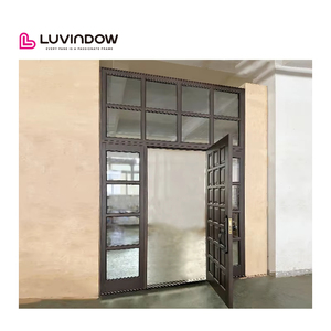 New Design Security Entrance <strong>Doors</strong> Wind Pressure Resistance Simple Design Wood Main Entrance Pivot <strong>Door</strong> <strong>Modern</strong> - Product Image 4
