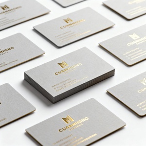 Servicio de Impresión de Tarjetas de Visita de Lujo con Relieve, Diseño Personalizado para Cartón Corrugado de Lujo, Papel Kraft Offset Dúplex - Product Image 3