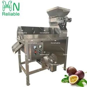 Ce Goedgekeurd Geel Panama Type Passie Fruit Sap Making Machine/Maracuja Sap Extraheren Machine Voor Verkoop