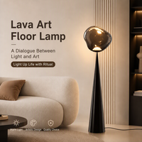 Lampadaire conique en fer LED avec CRI 90 élevé pour bureau, salon, canapé - Vente en gros transfrontalière et livraison directe