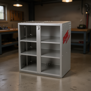 BD2 Tool Cabinet 5000 Series Metal Storage Unit with Shelves 200kg Load Capacity <b>Padlockable</b> Industrial Style for Workshop Use - Product Image 2