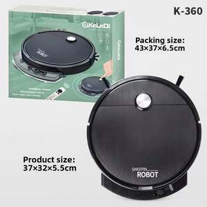 Robot aspirador Koledi K360 USB para uso doméstico en Hotel, barrido automático con control remoto, tanque de agua planificado al vacío en seco y húmedo para - Product Image 2