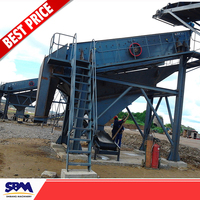 Single Deck Rock Stone Gold Kupfer Aggregat Vibrations sieb in Russland mit Kern motor und Pumpen komponenten für Erz anwendungen