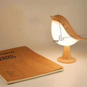 3 màu <span class=keywords><strong>LED</strong></span> cảm biến không dây cạnh giường ngủ đêm Dimmable chim đèn điều khiển cảm ứng USB sạc bảng đèn cho phòng ngủ trang trí nội thất - Product Image 1