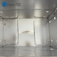 Carton ondulé laminé en aluminium personnalisé pour l'emballage de la conservation des aliments frais