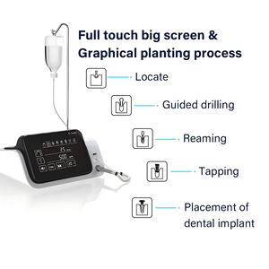 Sistema de <span class=keywords><strong>Motor</strong></span> para Implantes con Torque de 80N.cm y Pantalla Táctil LED para Implantología Dental - Product Image 2
