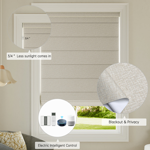 Stores romains motorisés occultants intelligents Allbright Zigbee Alexa Tuya Wifi <span class=keywords><strong>Google</strong></span> Matter pour fenêtre - Product Image 3