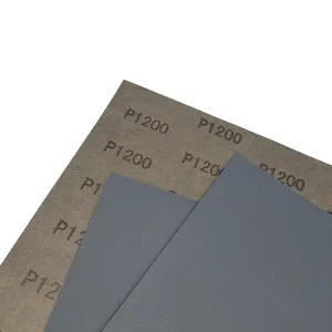 230x280mm 220-7000 Grit su ve kuru zımpara ayna parlatma savaşçı zımpara kağıdı