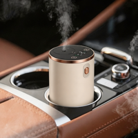 Diffuseur de parfum intelligent portable pour véhicule, rechargeable, sans eau, en aluminium, diffuseur d'arômes, diffuseur d'huiles parfumées pour voiture ou maison