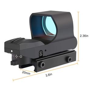 Nhà máy săn bắn phản xạ cảnh với nhiều hệ thống <span class=keywords><strong>Red</strong></span> <span class=keywords><strong>Dot</strong></span> <span class=keywords><strong>Sight</strong></span> phạm vi & phụ kiện - Product Image 6