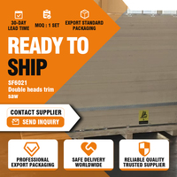 Scie à panneaux automatique FENGKAI SF6021 pour palettes en bois, double coupe, 16 coupes/min, Schneider Electric, ±1mm, CE ISO, 380V, 1500mm