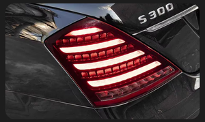 Fanale Posteriore a LED Modificato con Indicatore di Direzione Sequenziale e Luce Freno per Mercedes Benz S W221 2006-2013 Stile Lusso Diamante - Product Image 3
