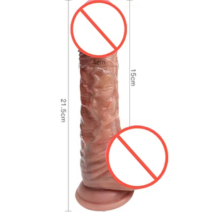 Vibromasseur télescopique sans fil en silicone liquide pour femme avec télécommande - Product Image 1