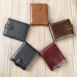 <span class=keywords><strong>Portafoglio</strong></span> in Pelle da <span class=keywords><strong>Uomo</strong></span> Cossni Factory Outlet, Minimalista con Blocco RFID, <span class=keywords><strong>Portafoglio</strong></span> Bifold Sottile con Chiusura <span class=keywords><strong>a</strong></span> Bottone <span class=keywords><strong>a</strong></span> Pressione - Product Image 1