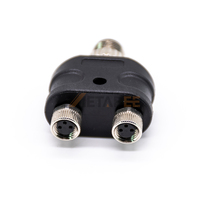 M8 M12 vers adaptateur Connecteur 4 broches A Code mâle femelle T Y Type