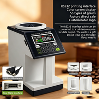 Medidor de Humedad de Granos Digital Portátil, Rango de 1-40%, 56 Variedades, Pantalla LCD a Color, para Café, Pistachos, Avellanas, Fábrica