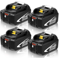 Nouvelle batterie au lithium de remplacement pour outils électriques Makita 18 volts BL1860B BL1860 BL1850 BL1850B BL1840 BL1830 18V 6.0Ah