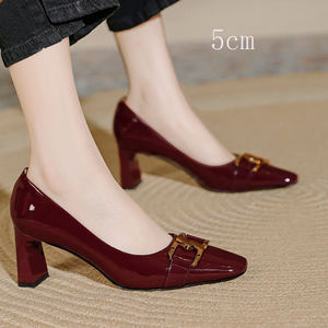 Scarpe con <span class=keywords><strong>Tacco</strong></span> Alto da Donna 5-7 cm Nere Beige <span class=keywords><strong>Bordeaux</strong></span> Taglie 34-40 per Signore - Product Image 3