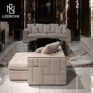 Cao cấp Hoàng Gia đi văng sang trọng cắt ghế sofa phòng khách đồ nội thất biệt thự hiện đại cao cấp vải sofa - Product Image 3