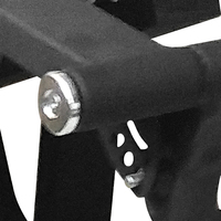 Ingia YG15046 Machine à curl des jambes à double fonction en acier Équipement de salle de sport commercial avec sélection de charge par goupille et entraînement multi-joueurs