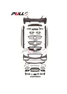 Kit carrosserie pour <span class=keywords><strong>Mercedes</strong></span> Benz Classe C W205 Carton noir 1 jeu de calandre <span class=keywords><strong>Mercedes</strong></span>-benz 2013-2015 Benz <span class=keywords><strong>Sl</strong></span> ABS,ABS C-CLASS (W205) - Product Image 6