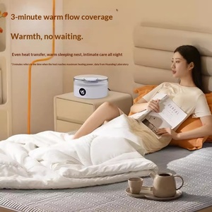 Matelas chauffant électrique intelligent sans EMF à température constante avec élément chauffant PTC, contrôle progressif double zone - Product Image 3
