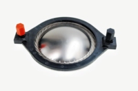Pièces de rechange 74.4mm 2.95 pouces Tweeter Diaphragme de remplacement Pièces de pilote de compression en titane
