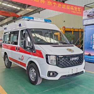 Exportación de fábrica JMC vehículo de transferencia de pacientes de emergencia médica ALS ambulancia camión de rescate con equipo - Product Image 3