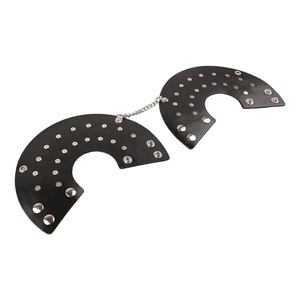 Cubrecuello de Cuero con Cadena para Estimulación de Senos, Masajeador de Busto, Juguete Erótico para Pezones, Herramientas Sexuales Fetiche para el Placer Femenino - Product Image 3